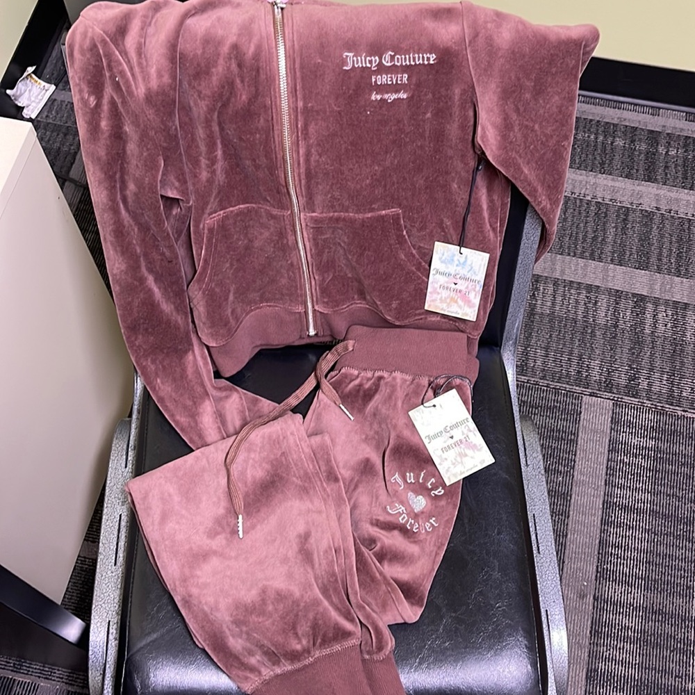 Brown Juicy Couture Track Suit